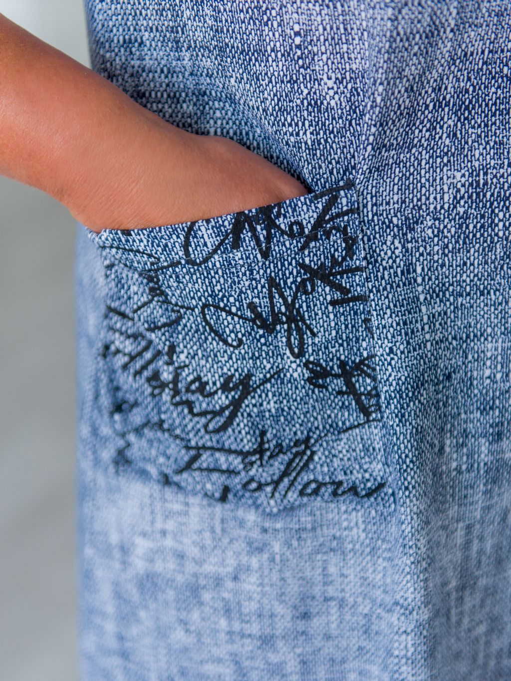 Туника женская из кулирки Льняная палитра-4 серый - Амадэль фото 4