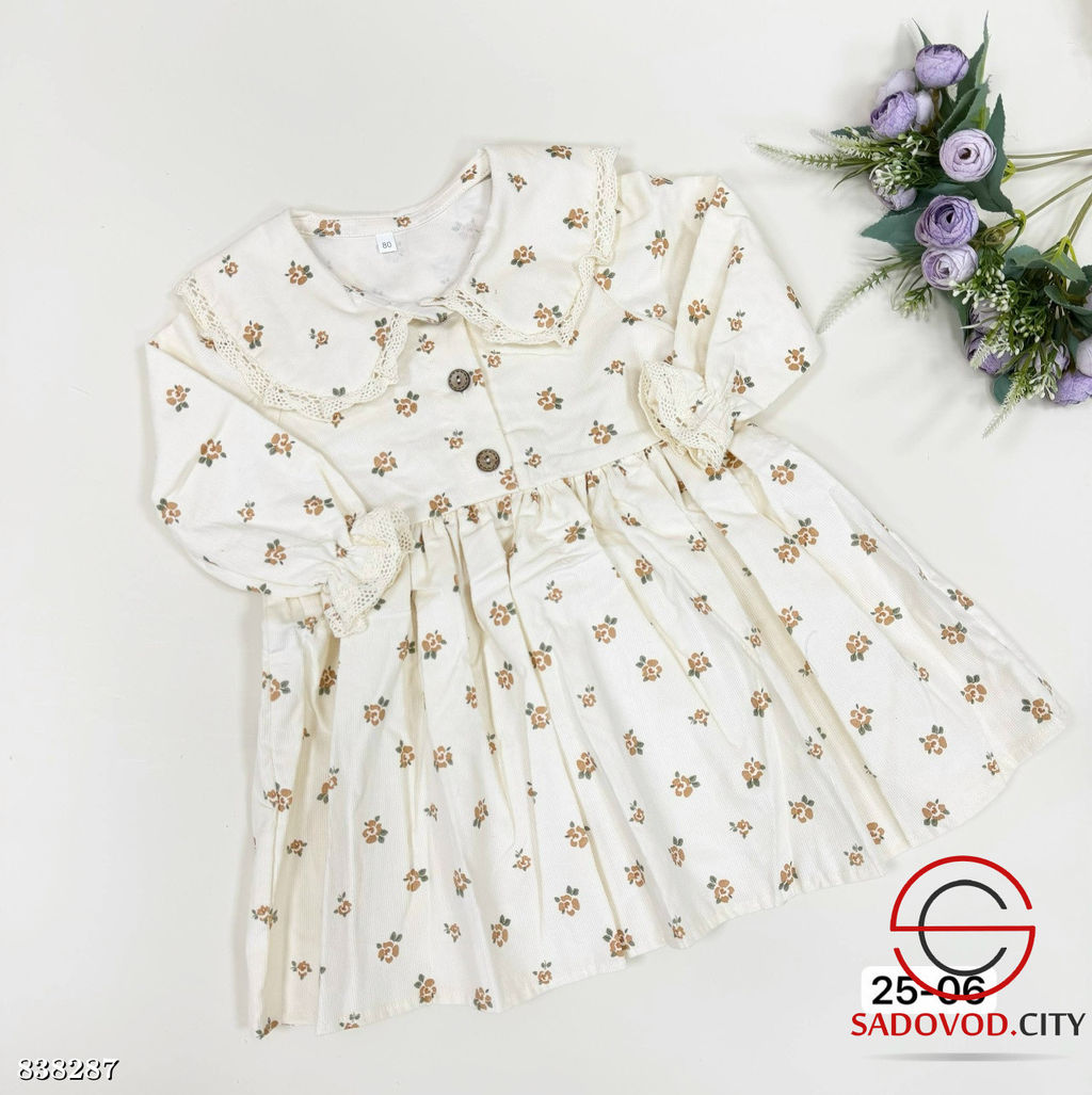 Платья из вельвета с принтом