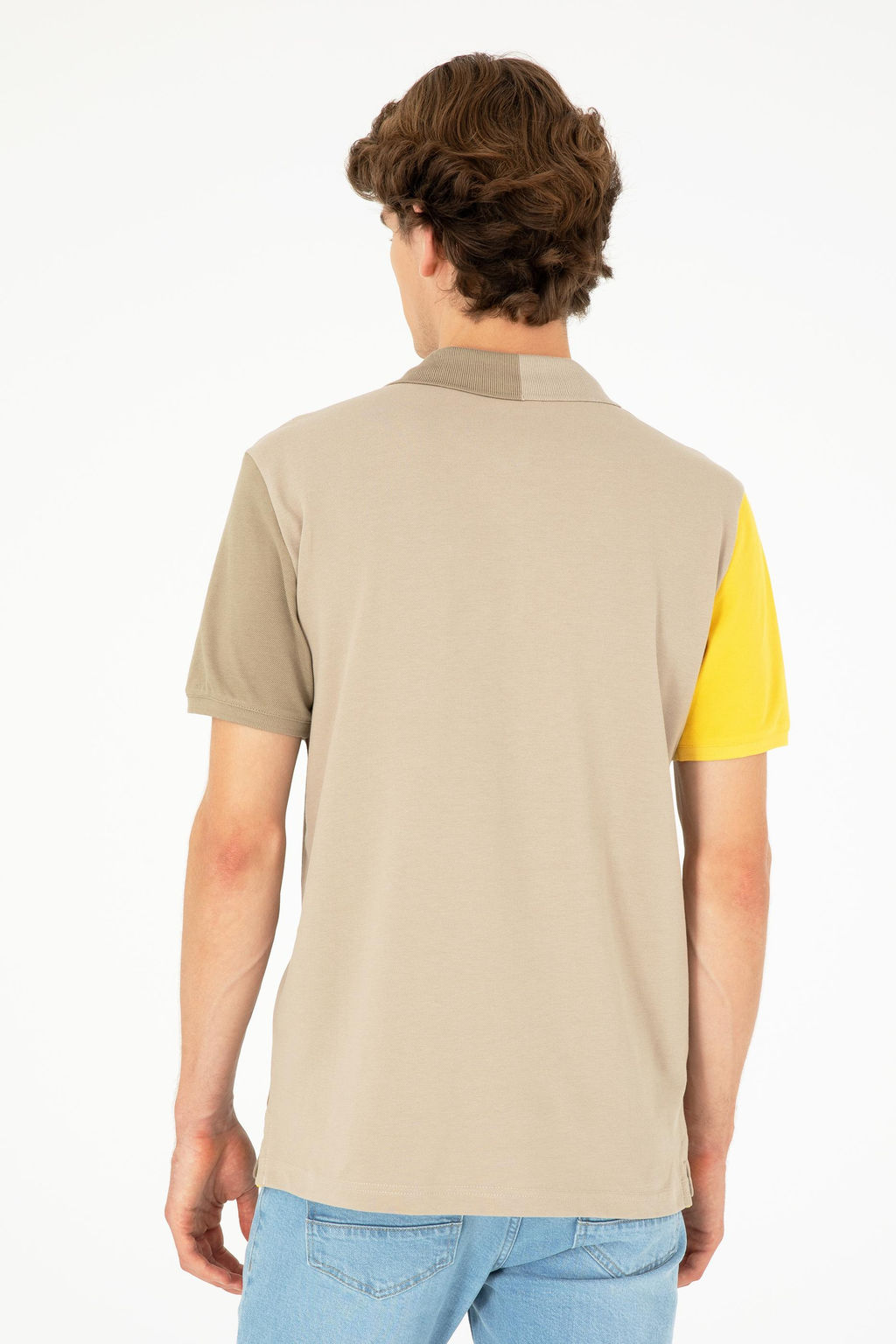 Мужская футболка светло-хаки Неожиданная скидка в корзине - U.s. polo assn фото 5