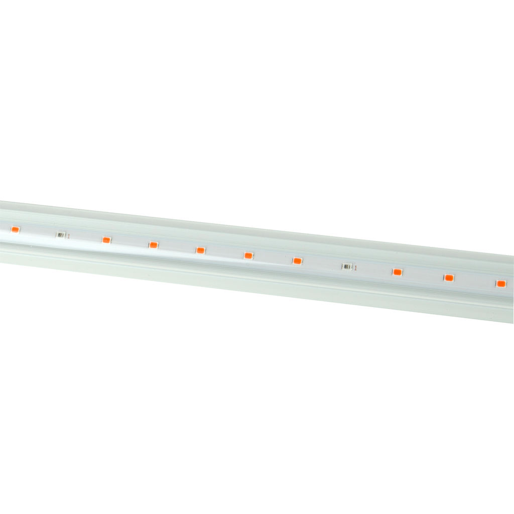 ULI-P43-24W/SPBX IP40 WHITE Светильник для растений светодиодный линейный, 872мм, выкл. на корпусе. Алюминий. Спектр с дальним красным для рассады и досвечивания в период роста. TM Uniel