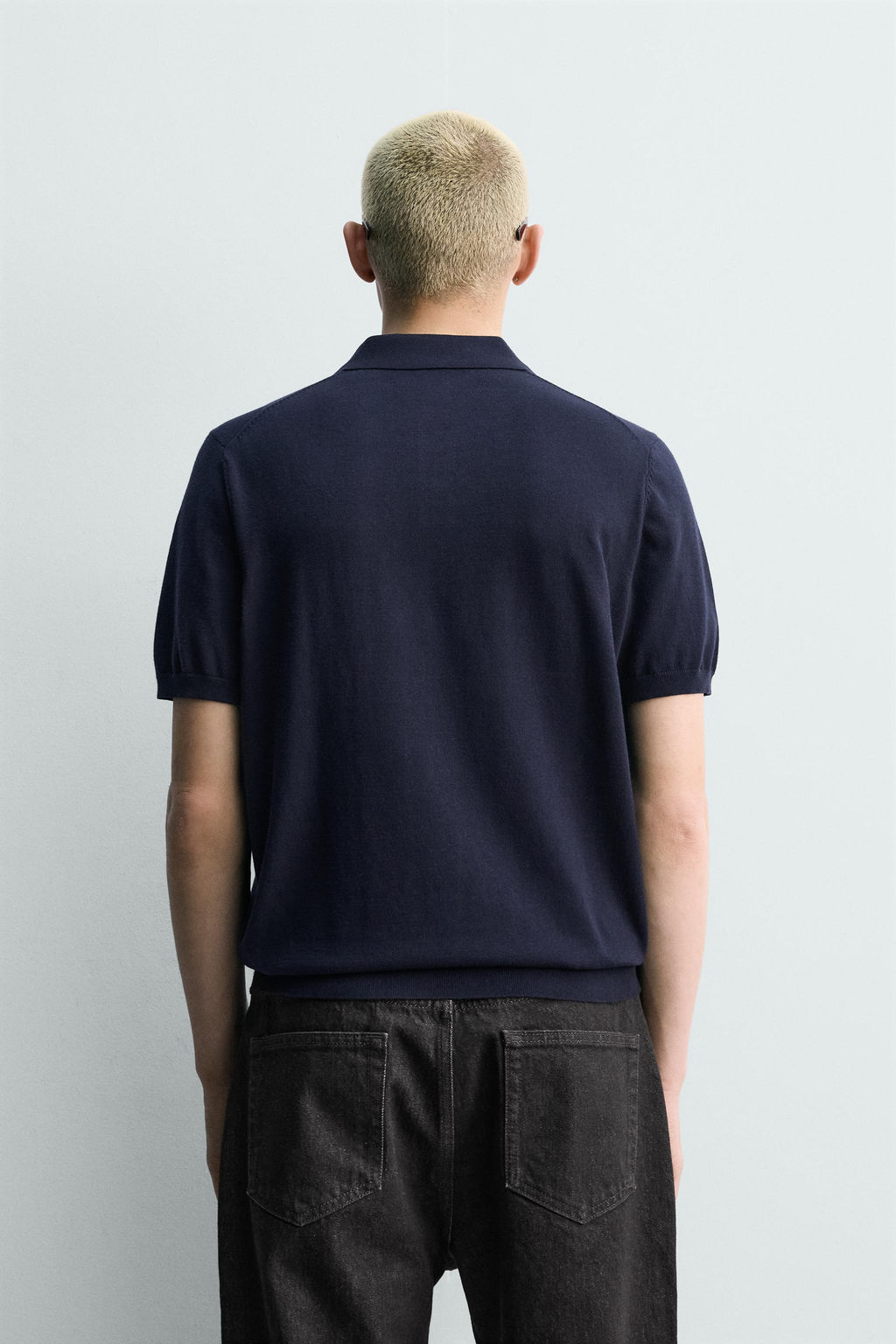 POLO PUNTO REGULAR FIT / Marino oscuro - Zara фото 3