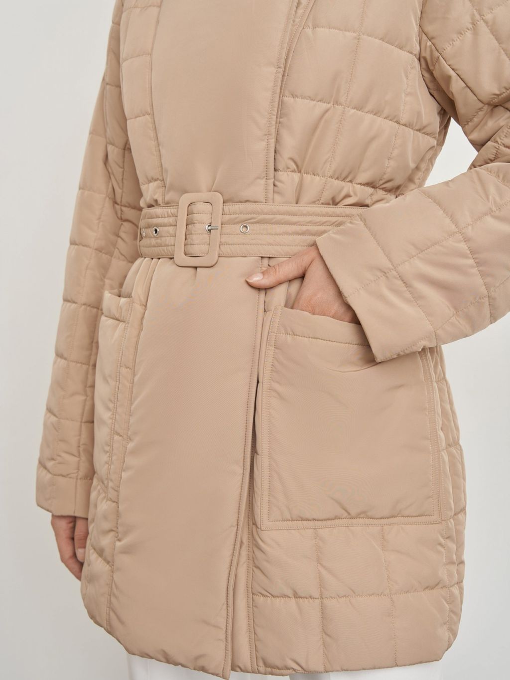 Conso/SM 230113 - beige Утепленная куртка  фото 4