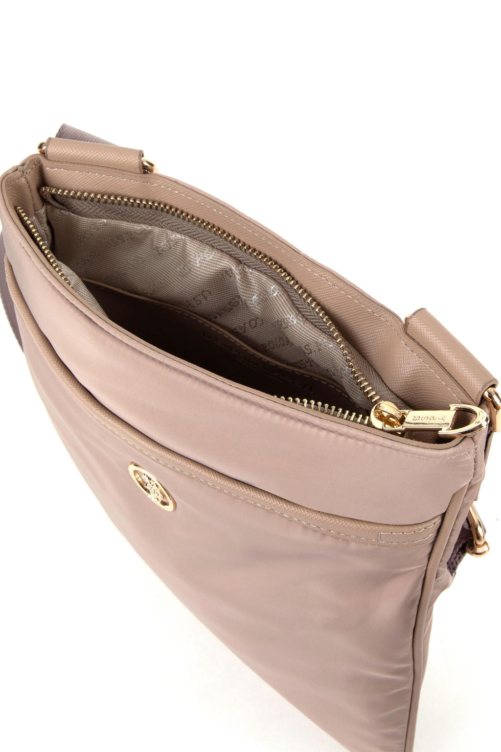 Женская бежевая сумка через плечо Неожиданная скидка в корзине - U.s. polo assn фото 7