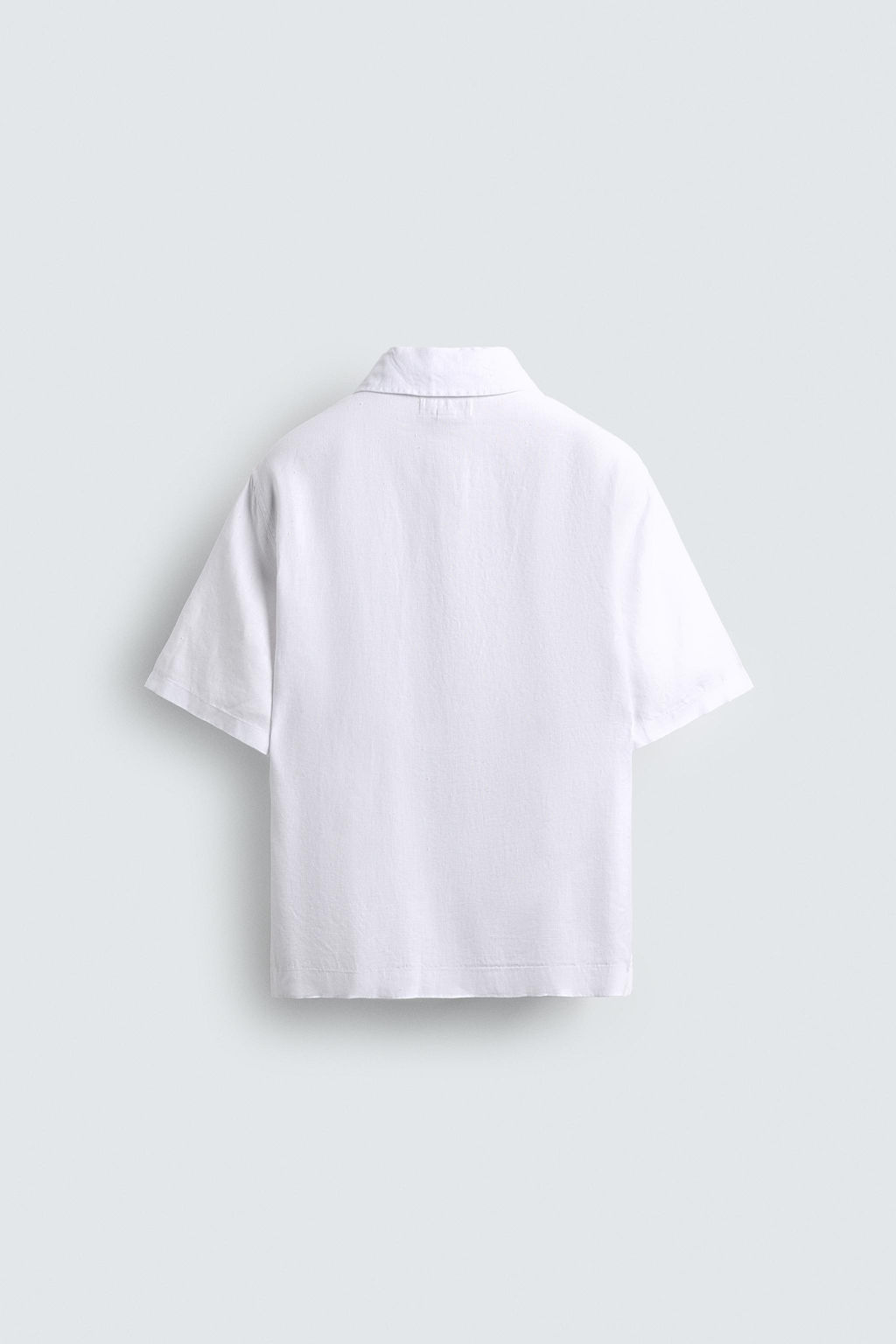 100% HEMP RELAXED FIT SHIRT - Zara фото 8