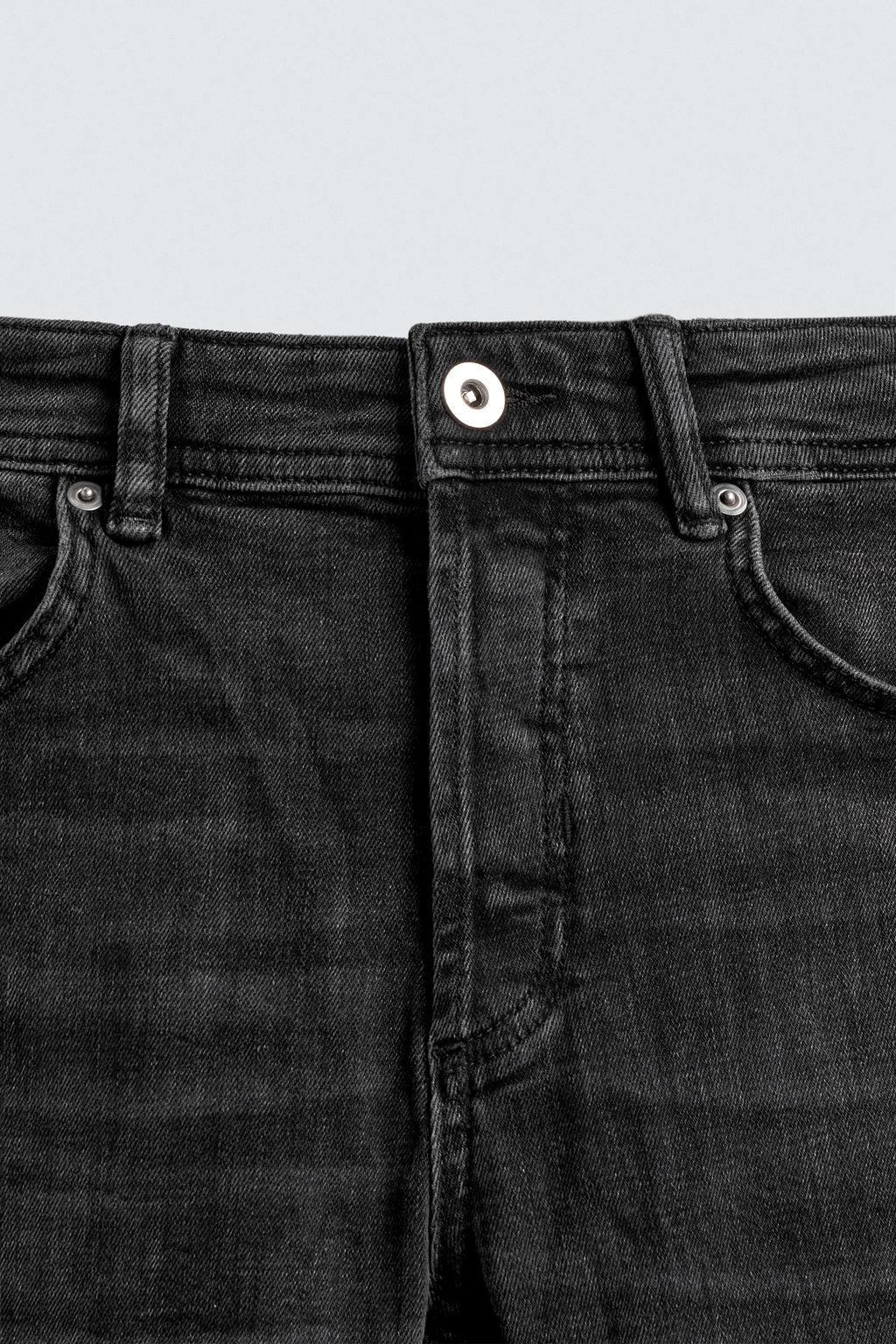 JEANS SKINNY CROPPED FIT / Carb?n - Zara фото 9
