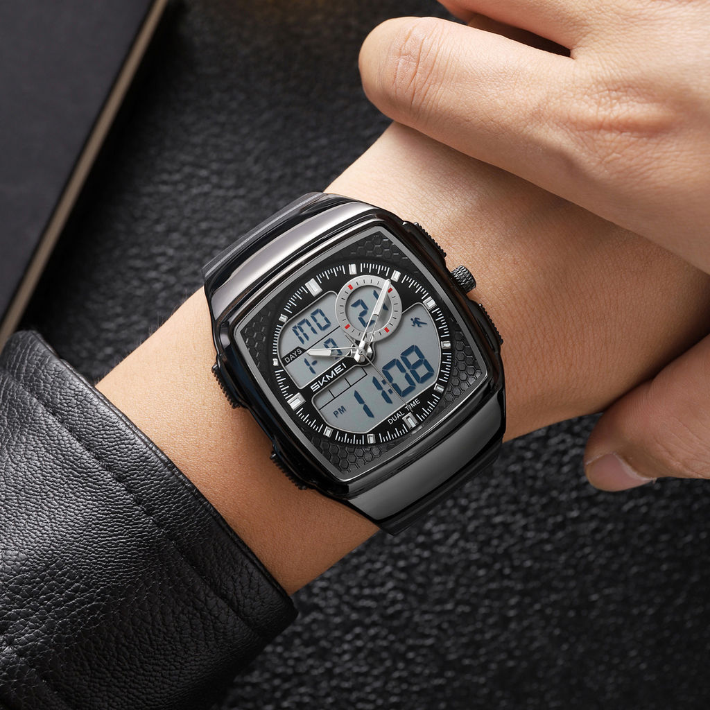 Часы наручные Skmei мужские электронные спортивные 2530black-white