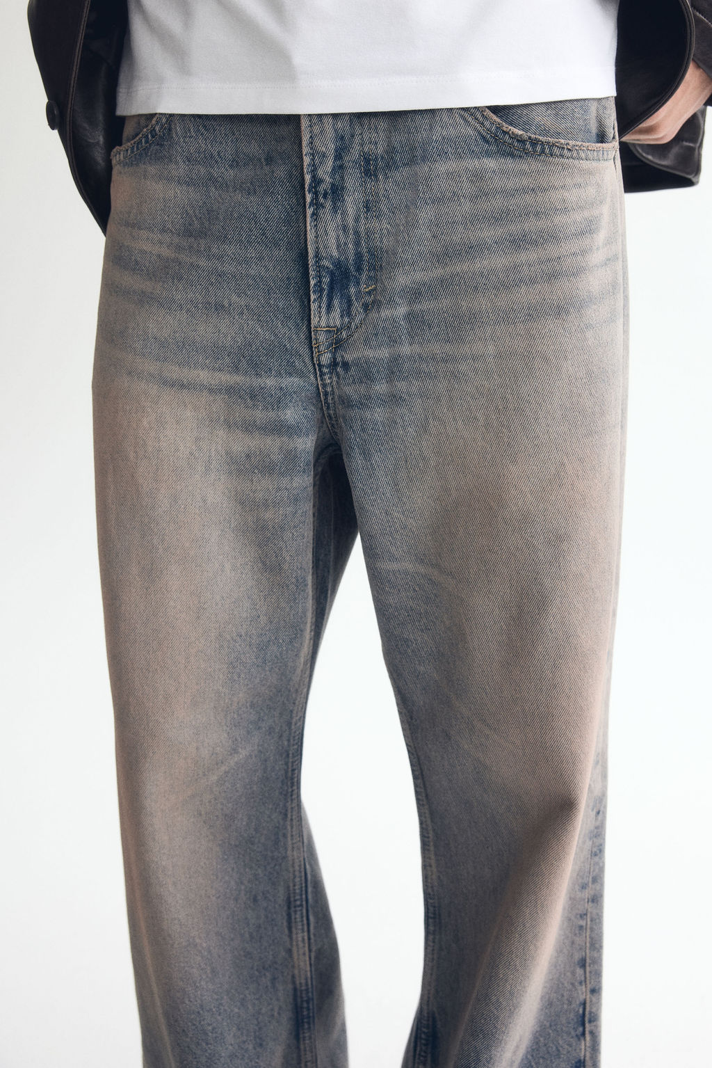 Loose Bootcut Jeans - H&m фото 9