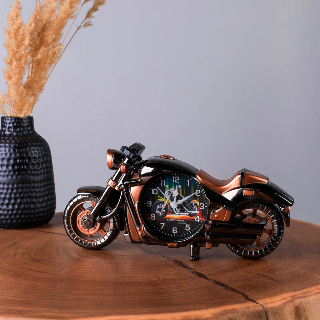 Часы настольные Мотоцикл 25 см / PF002D /уп 96/ - Галеонтрейд фото 7