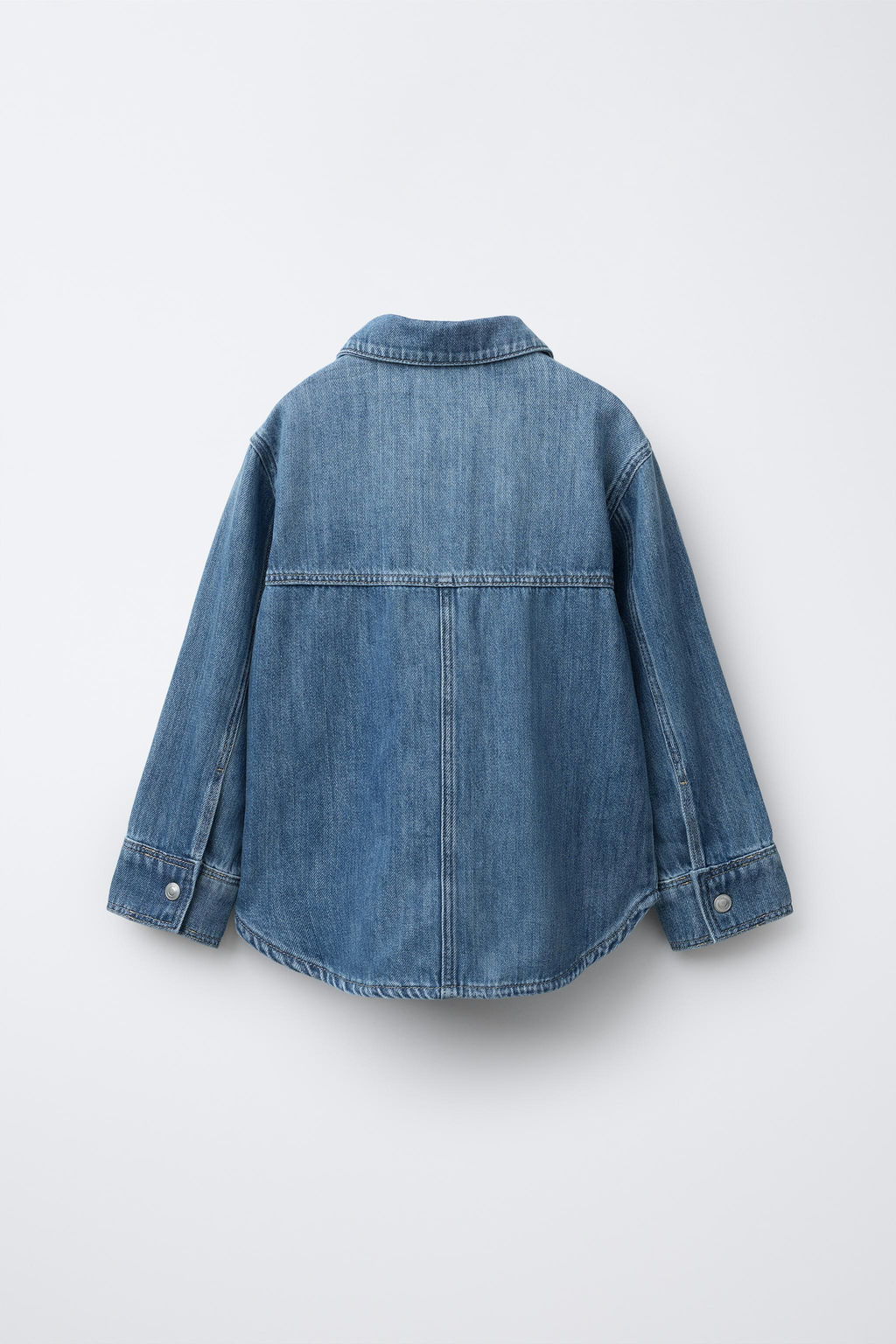 DENIM OVERSHIRT - Zara фото 2