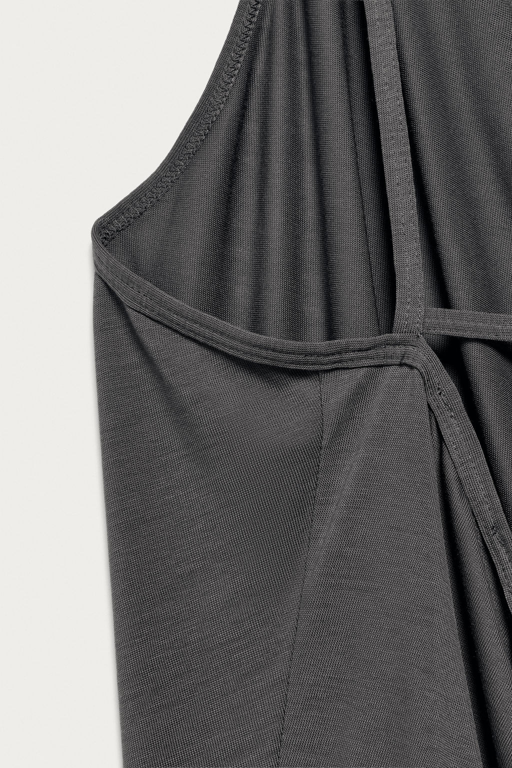 TOP DRAPEADO MARISA BERENSON X ZARA / Antracita oscuro