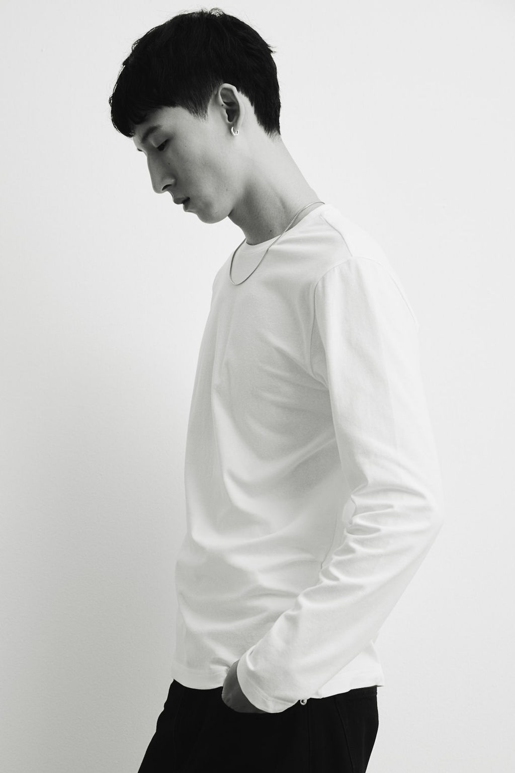 Camiseta de punto Slim Fit - H&m фото 4