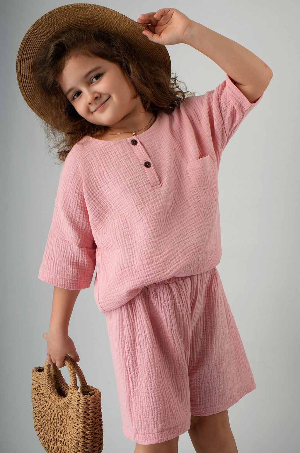 Костюм для девочки из муслина Happyfox - Happy fox фото 25