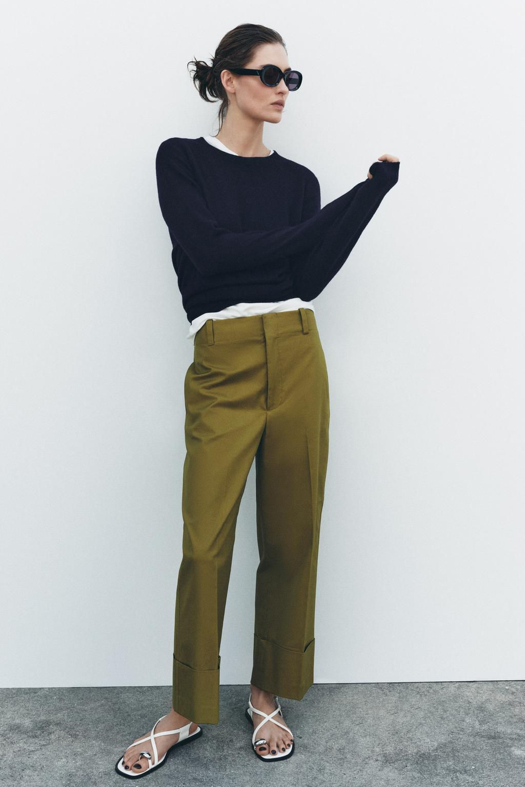 ZW COLLECTION CHINO TROUSERS - Zara фото 9