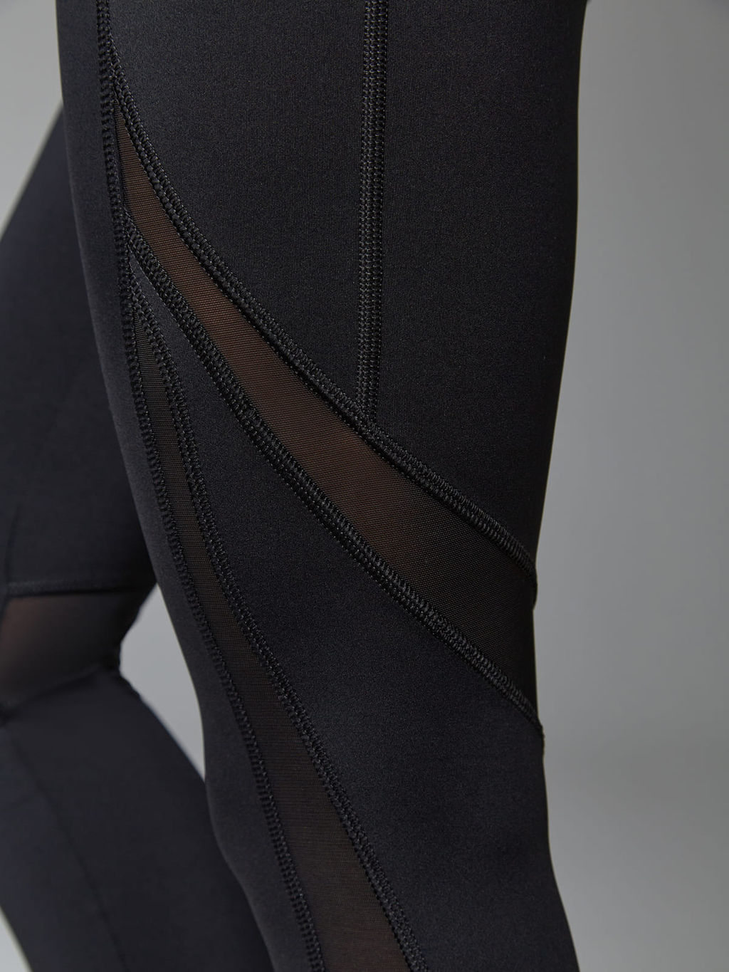 Леггинсы со вставками из сетки - Eazyway фото 4