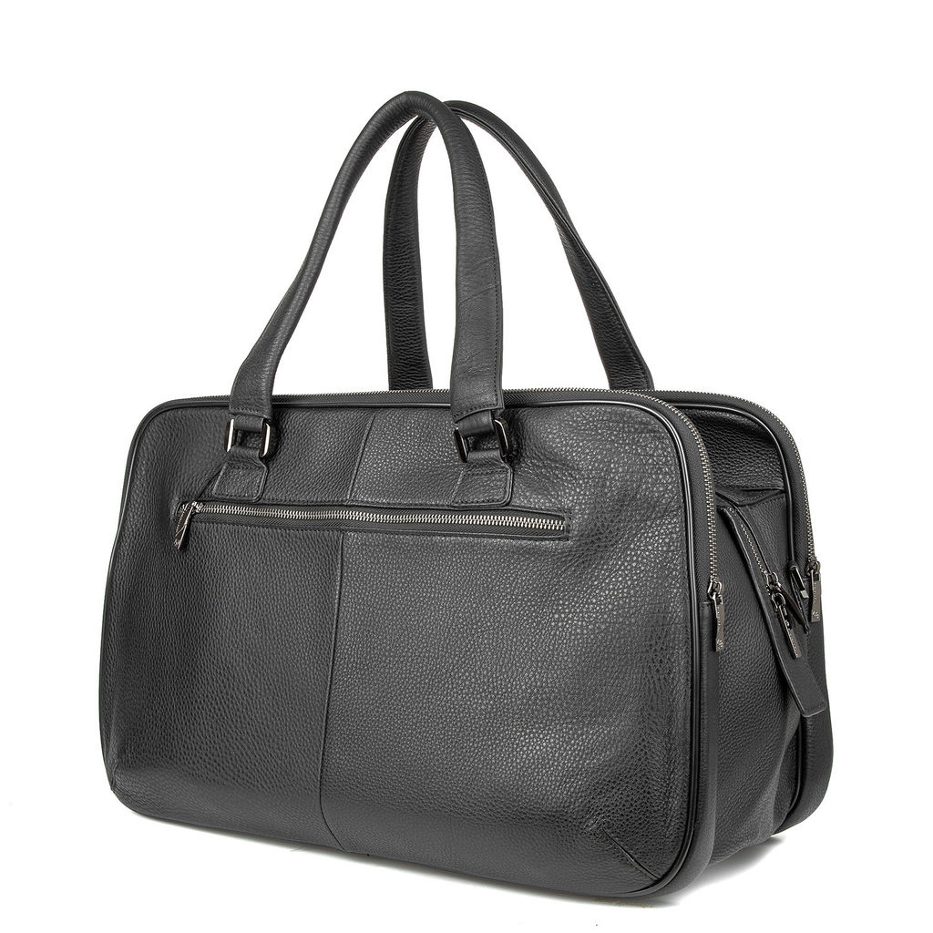 Мужская кожаная дорожная сумка - Barcelo biagi фото 3