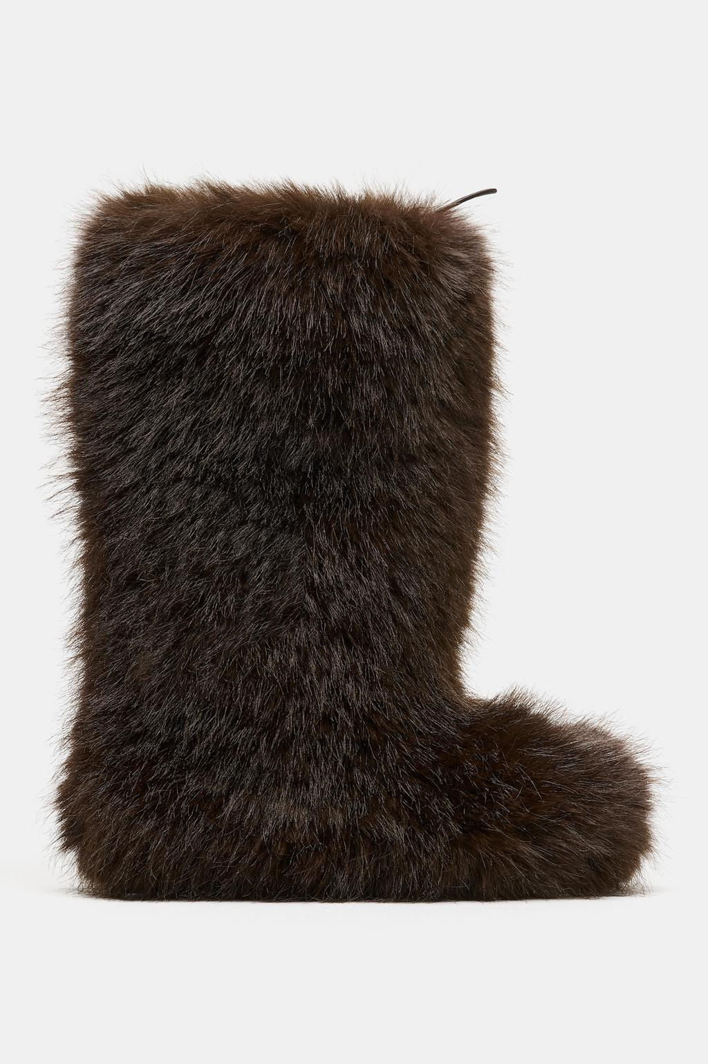 FAUX FUR BOOTS SKI COLLECTION, CHARACTERISTICS - Zara фото 5