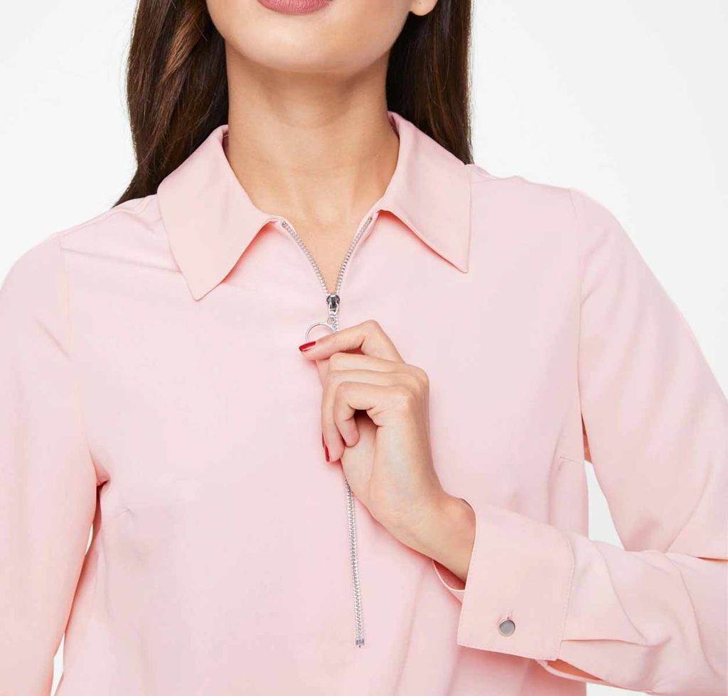 Блузка, розовая - Heine фото 5