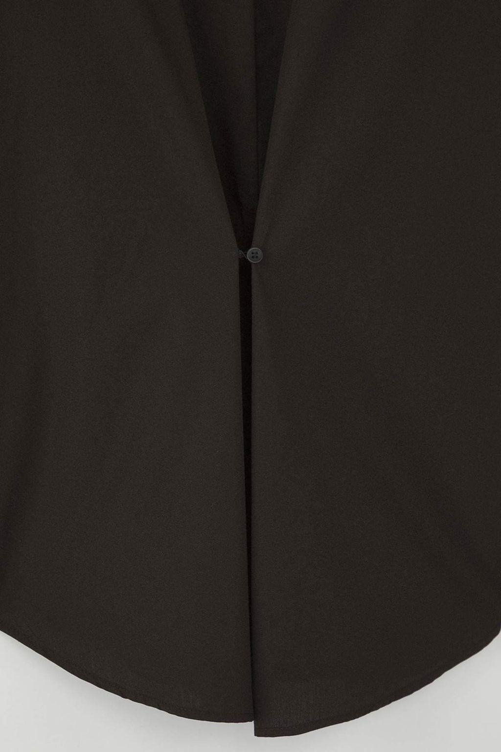 Beyaz Arkas? Dugme Detayl? Oversize Gomlek TWOAW26GO00009 - Trendyolmilla фото 8