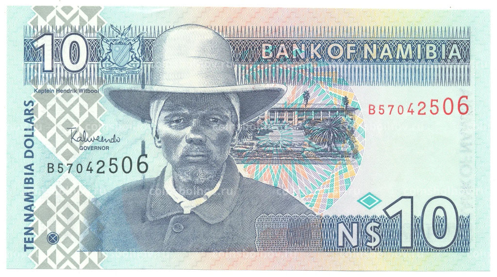 10 долларов 2001 года Намибия