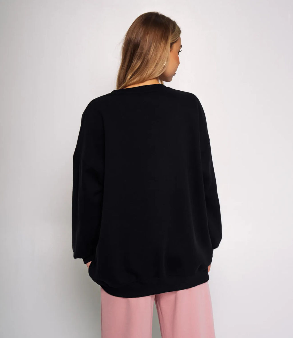 Свитшот #КТ918 (4), чёрный