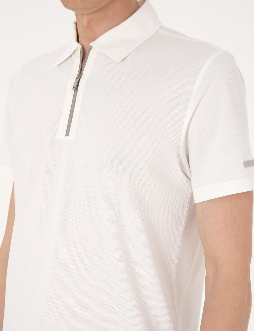 Ekru Ultralight Kuma_ Slim Fit Polo Yaka Ti__rt
