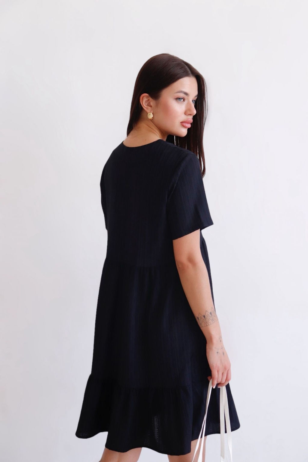 Martichelli Платье чёрное  фото 8