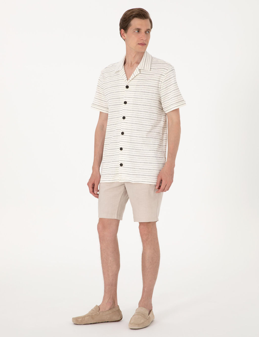 Bej Regular Fit _rme G_mlek - Pierre cardin фото 11