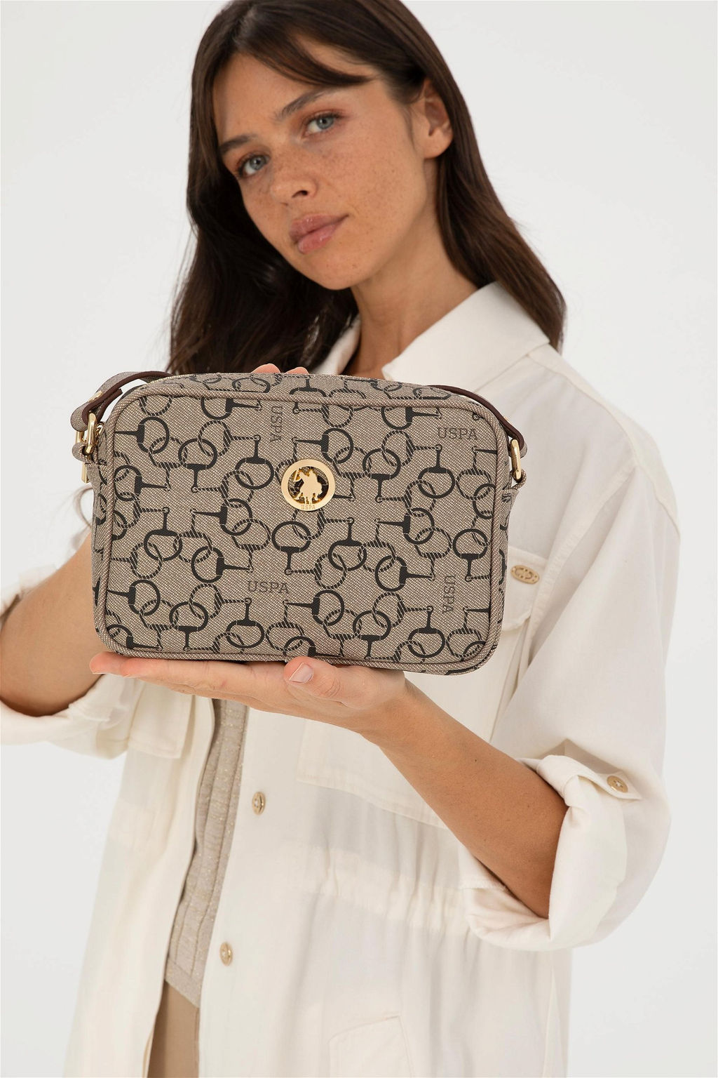 U. S. Polo Assn / Женская сумка через плечо из норки - U.s. polo assn фото 2