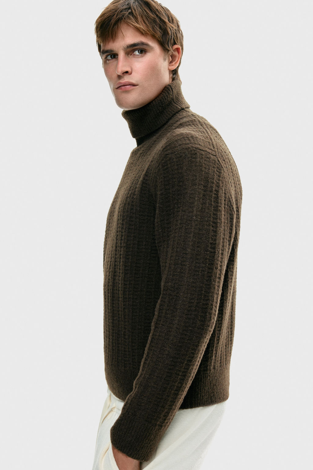 Jersey de cuello alto Regular Fit - H&m фото 8