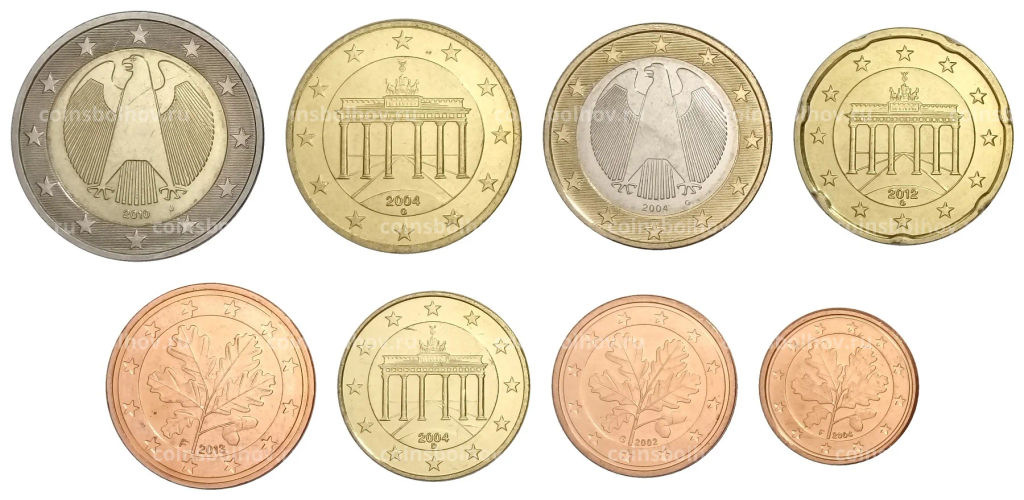 Набор монет евро Германия