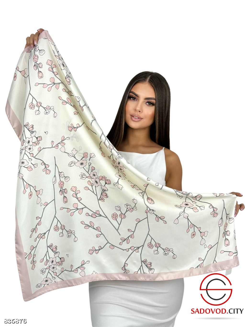 Платок женский с рисунком