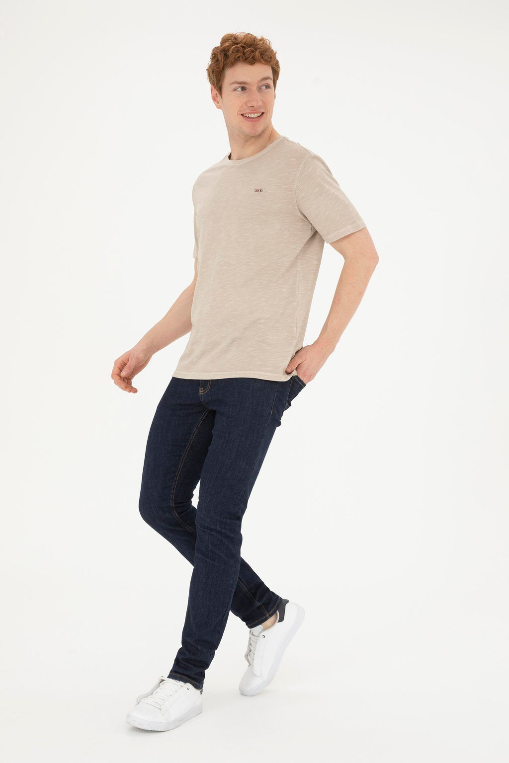 Мужская базовая футболка Stone Неожиданная скидка в корзине - U.s. polo assn фото 11
