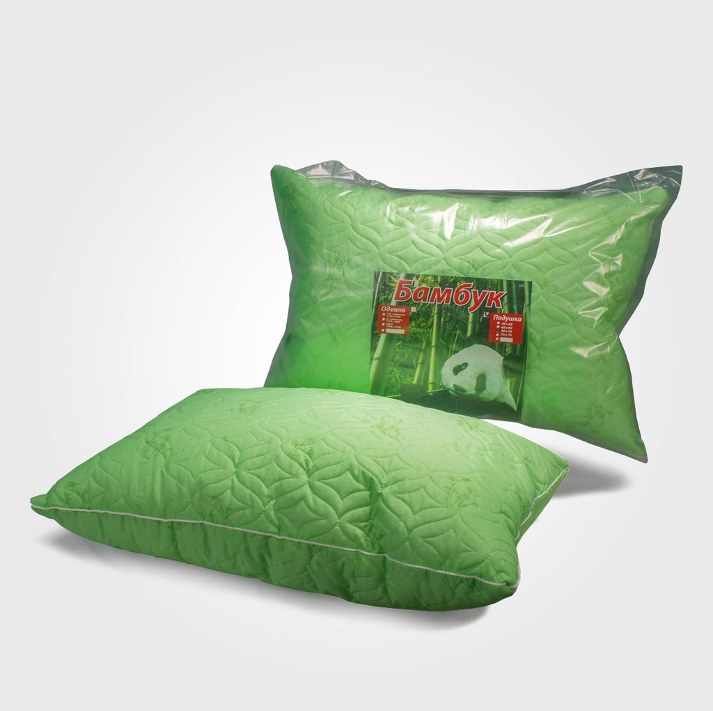 Подушка Бамбук 70*70 у/степ полиэстер - Флайтекс фото 2
