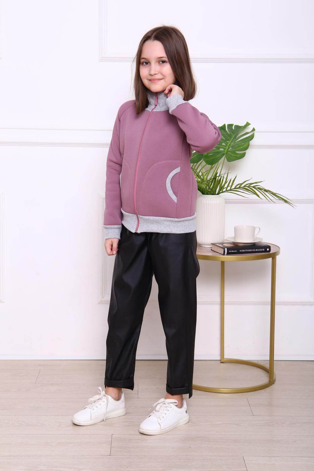 IV-CAPRIZ Киндер - толстовка сухая роза