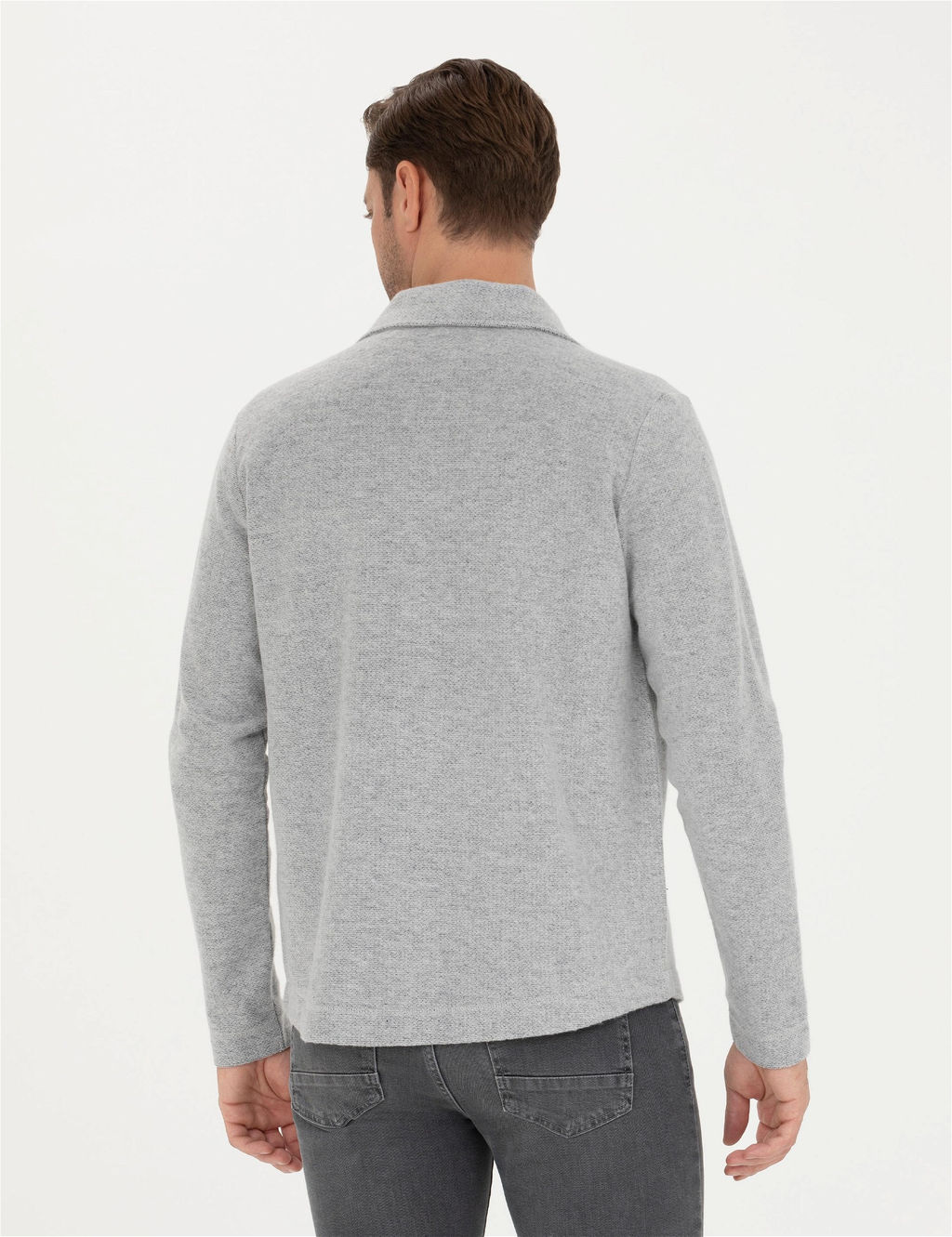 Gri Melanj Regular Fit _rme G_mlek - Pierre cardin фото 5