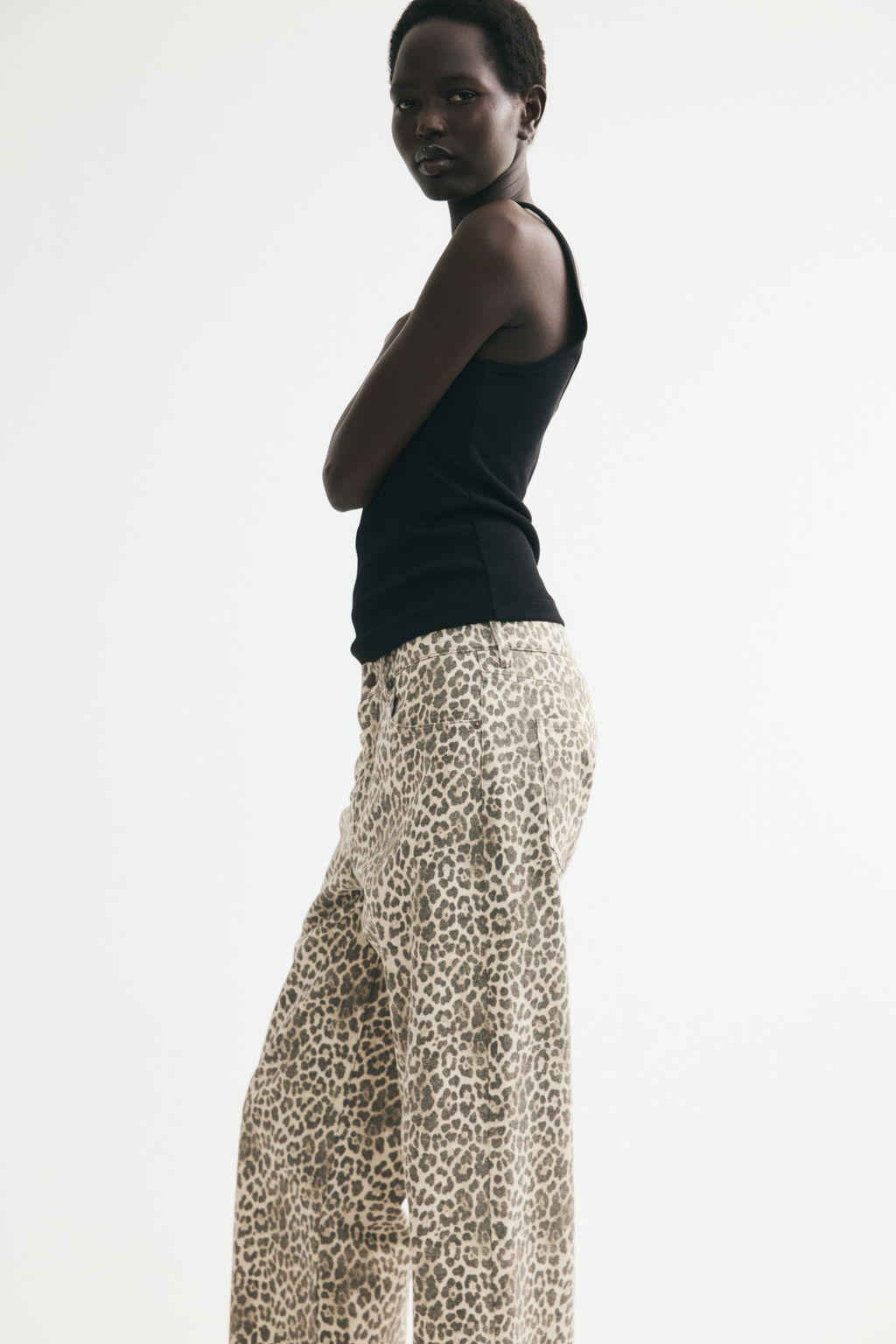 Wide Regular Waist Jeans - H&m фото 3