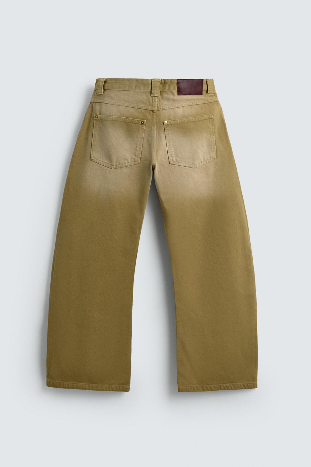 WASHED BALLOON FIT JEANS - Zara фото 18