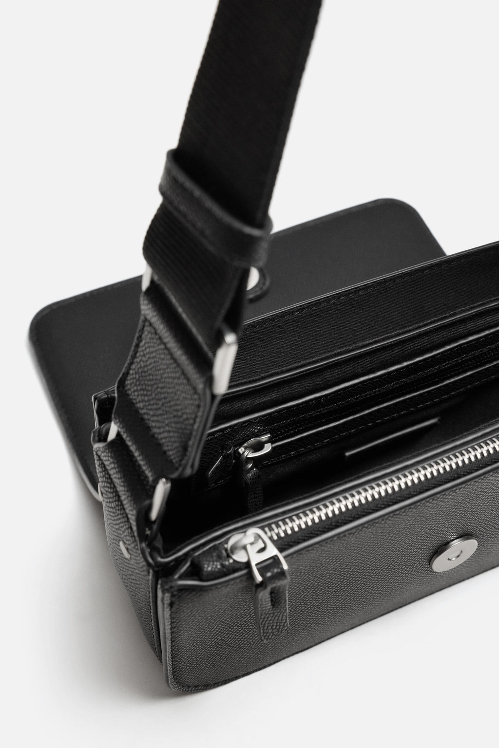 TEXTURED CROSSBODY BAG - Zara фото 6