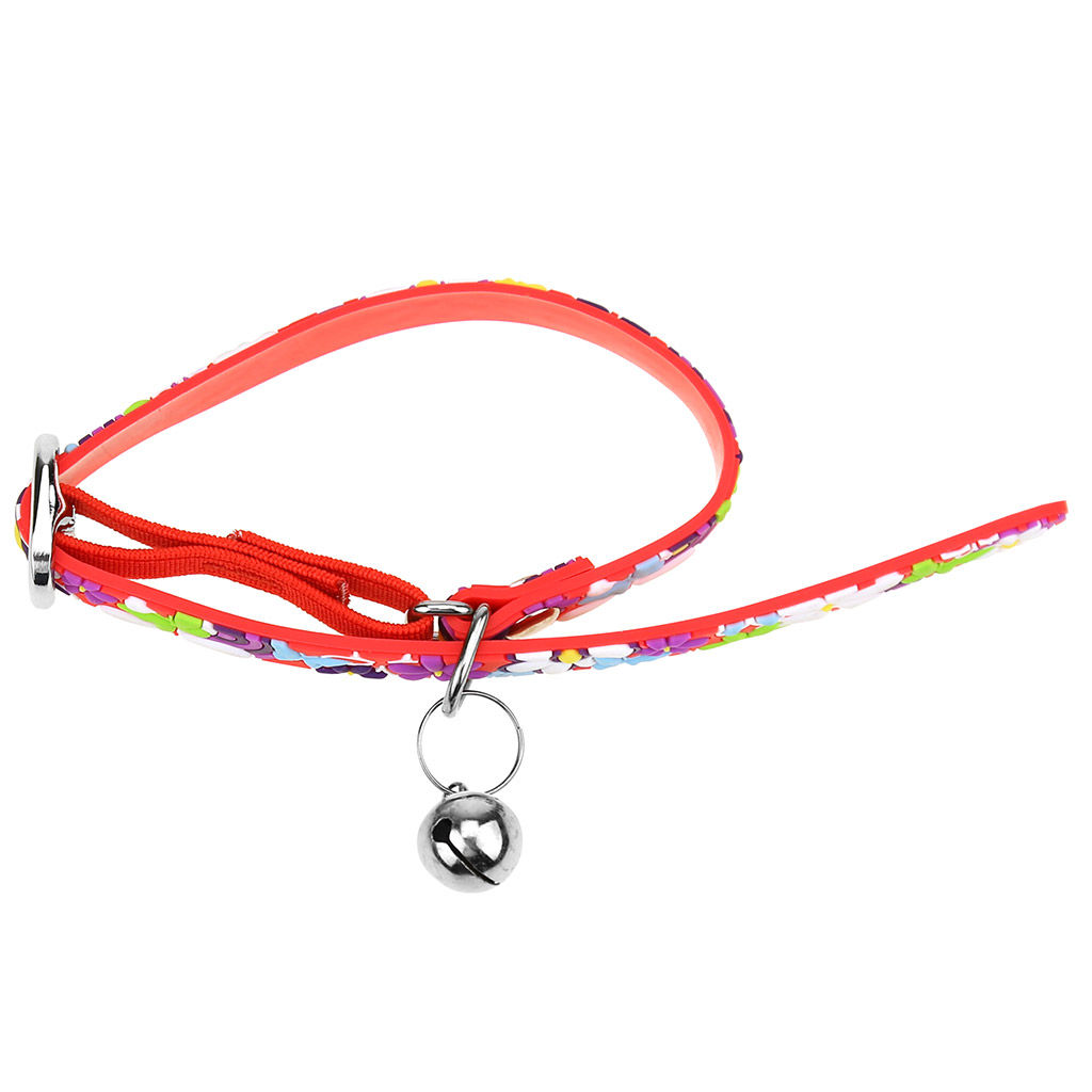 Ошейник универсальный Праздник 1х35см, с бубенчиком, силикон, на картоне, цвета микс (Китай) - Pet toys фото 2