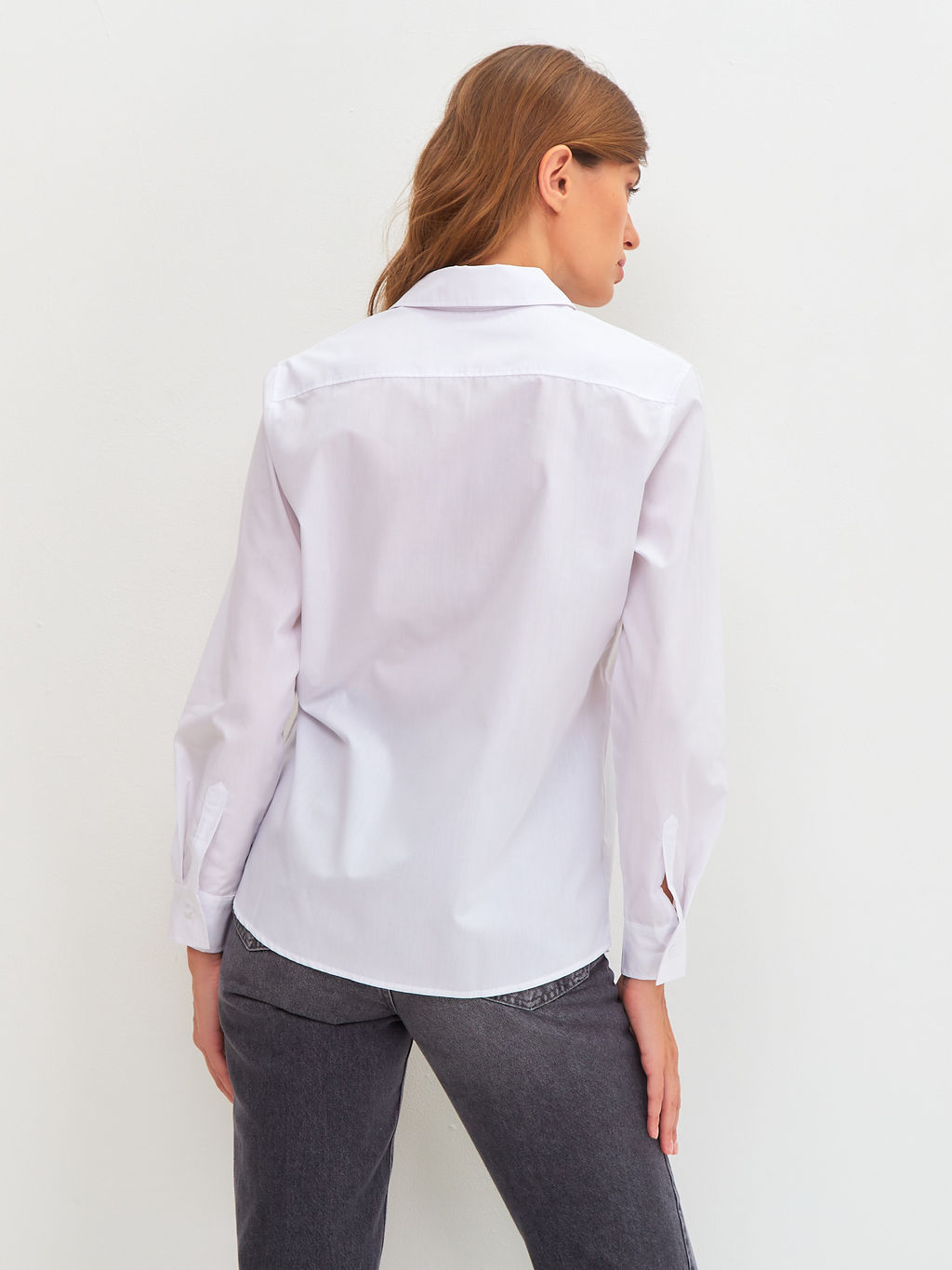 Блузка женская дл. рук. KATHARINA KROSS KK-B-0101P-белый.принт  фото 5