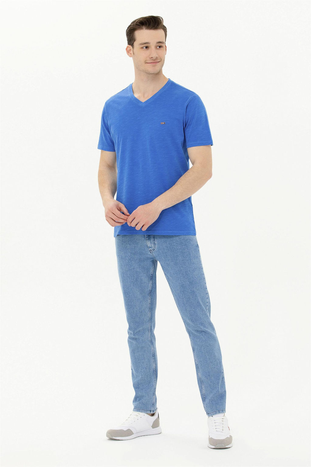 Мужчина Saks Basic v -yaka t -Frish Surprise Surprise Discount в корзине - U.s. polo assn фото 4