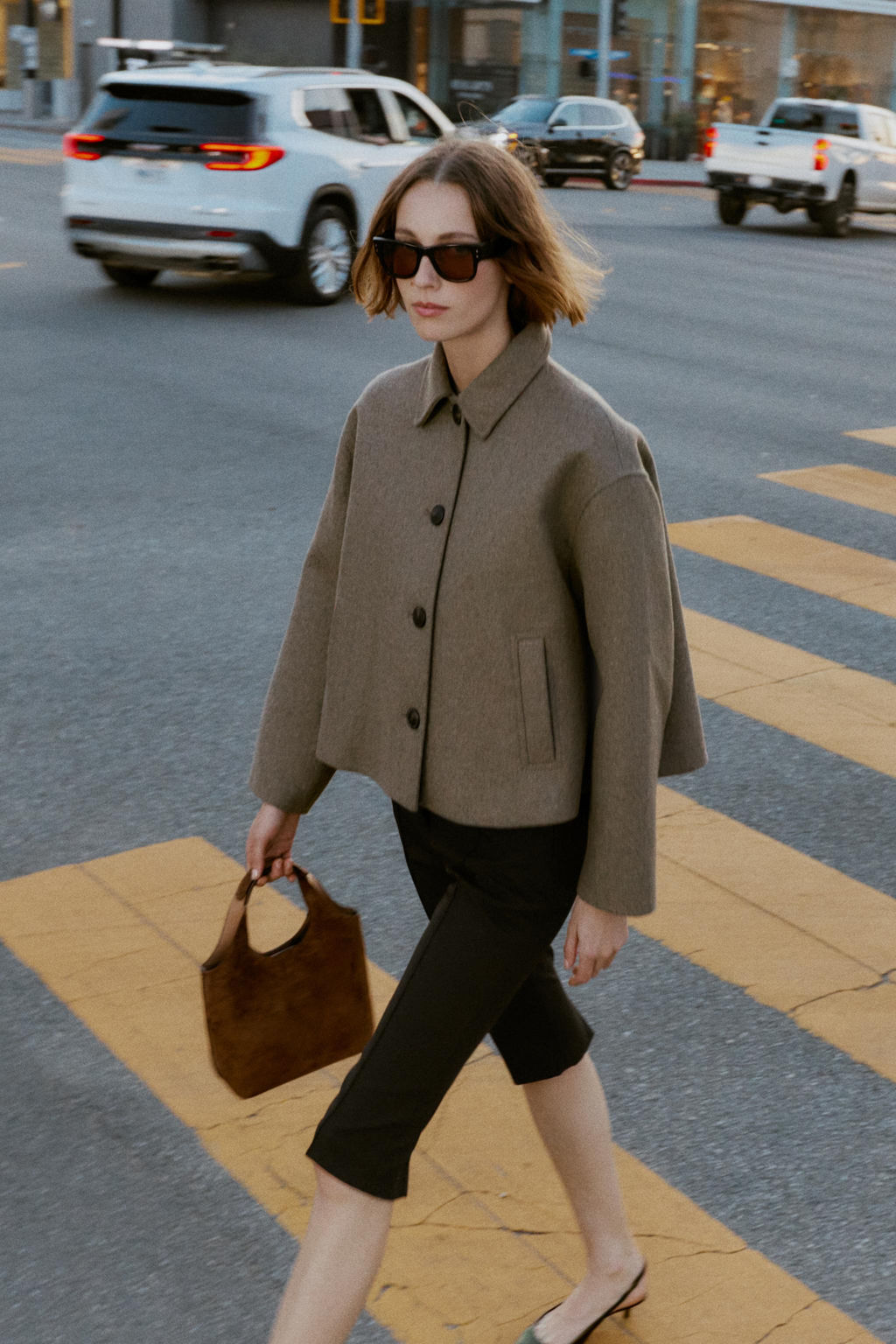 SHORT WOOL COAT - Zara фото 16