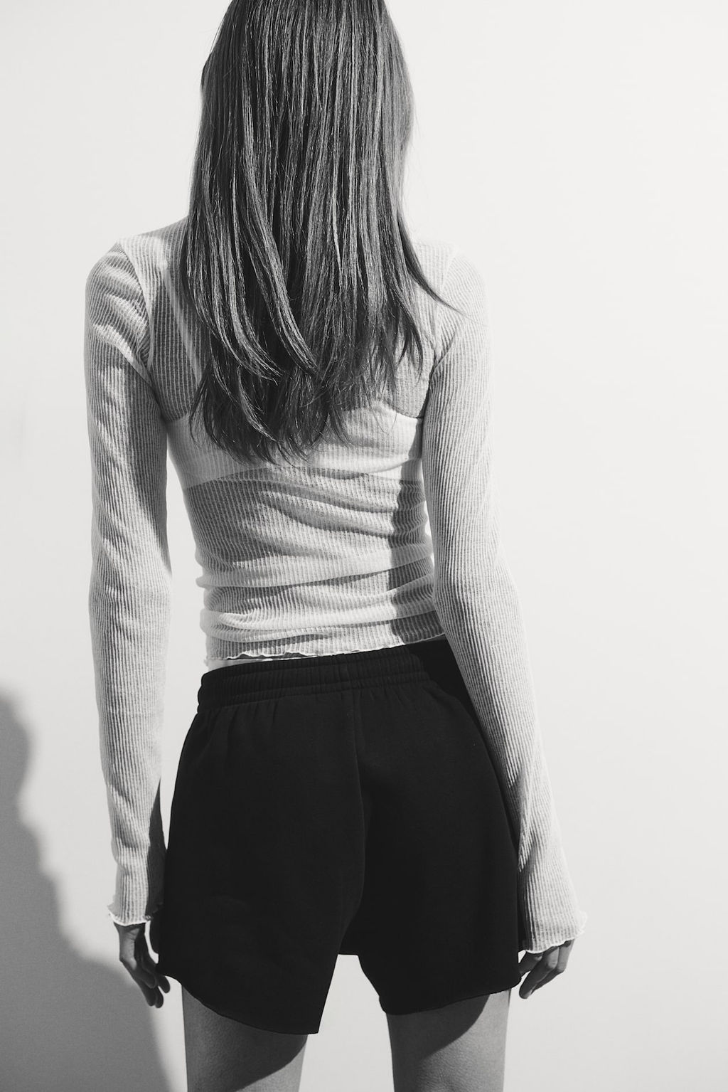 Pantalon corto en sudadera - H&m фото 4
