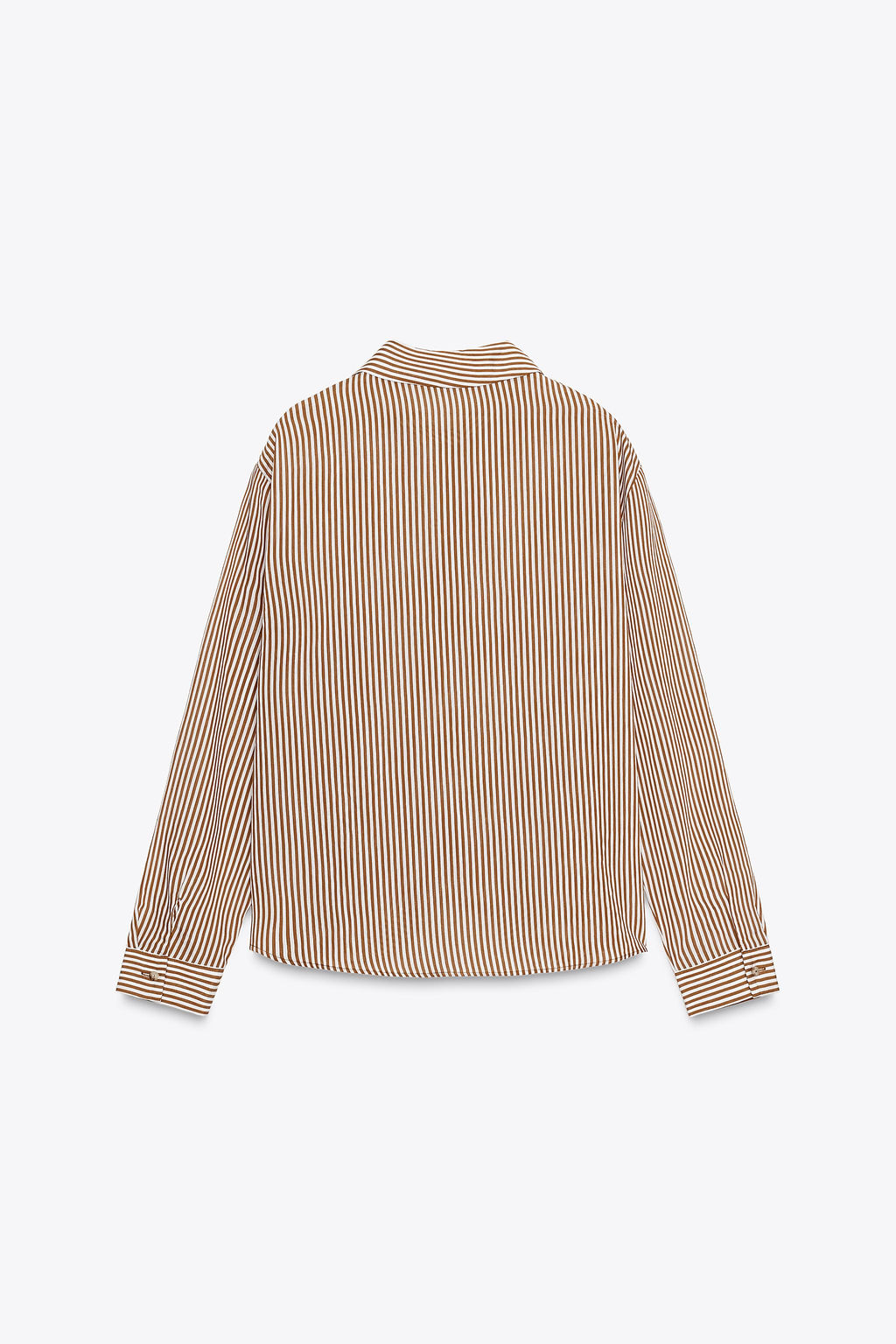 STRIPED EMBROIDERED BEADED SHIRT - Zara фото 7