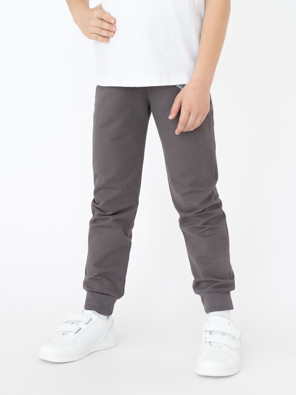 Брюки детские серые