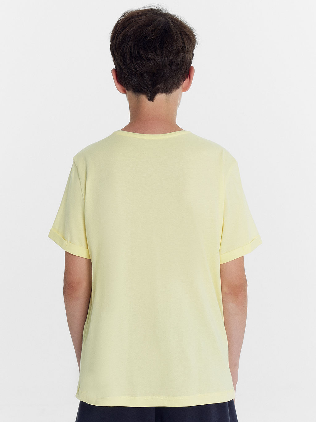 Футболка для мальчиков желтая с печатью - Mark formelle фото 4