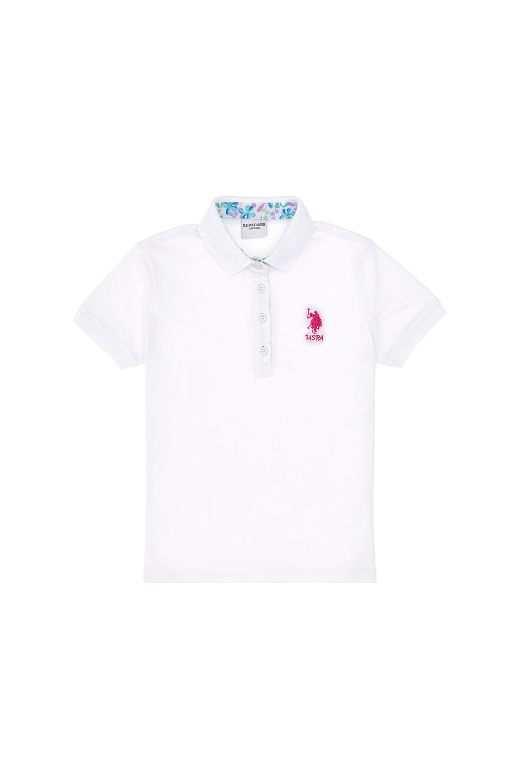 Girl White Basic T -For Неожиданная скидка в корзине - U.s. polo assn фото 2