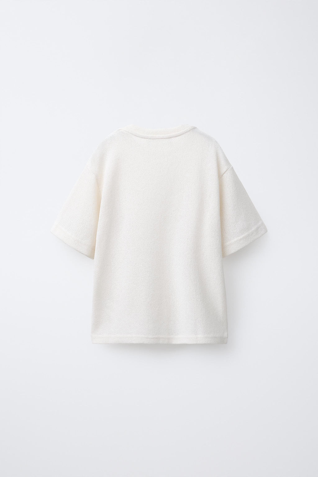 TEXTURED KNIT T-SHIRT - Zara фото 2