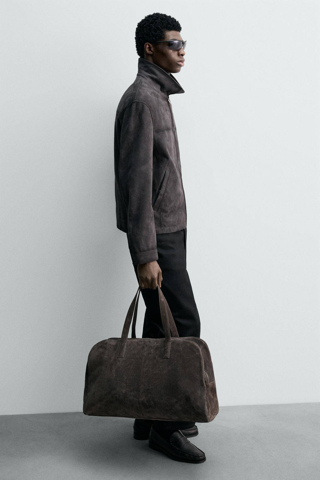 XL LEATHER TRAVEL BAG - Zara фото 2