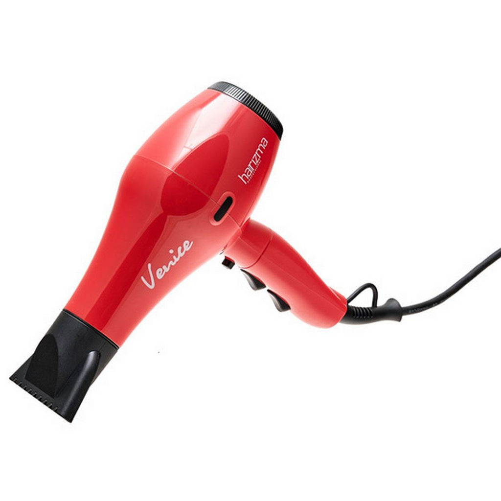 Harizma Профессиональный фен для волос / Venice 10222-03, 2100 Вт, красный  фото 5